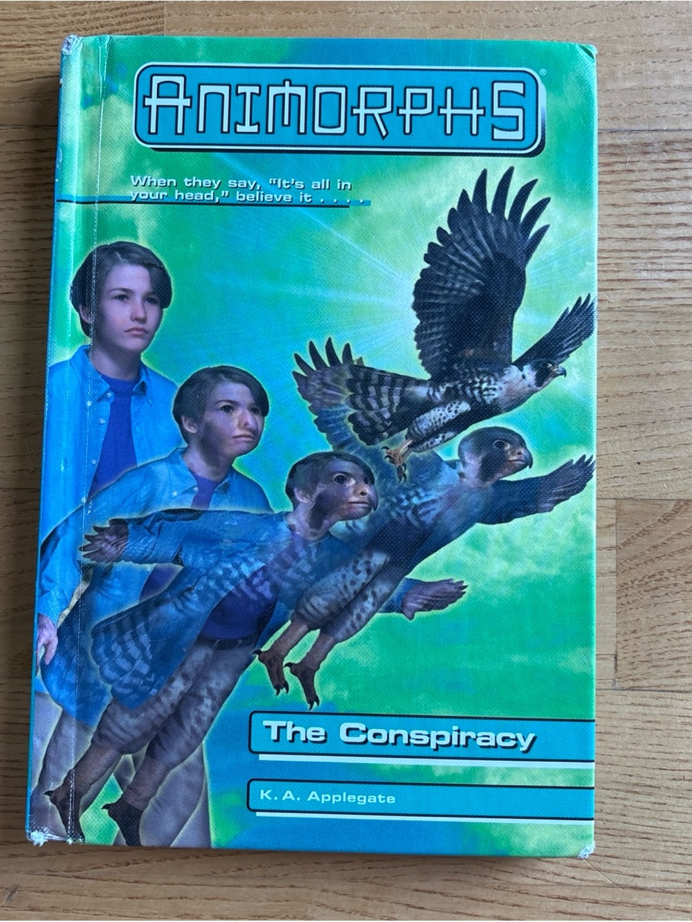 Animorphs HARDCOVER Book #31 The Conspiracy By K.A. Applegate Y2K Gareth Stevens